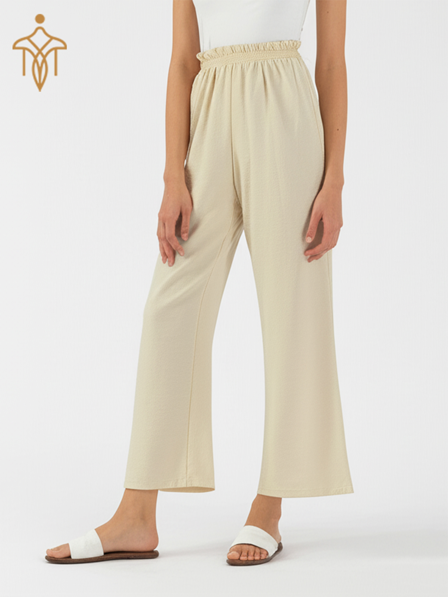 شلوار زنانه راسته خوش‌دوخت و باکیفیت مدل آرام برند روی – Premium Tailored Women's Straight Pants Aram Roy
