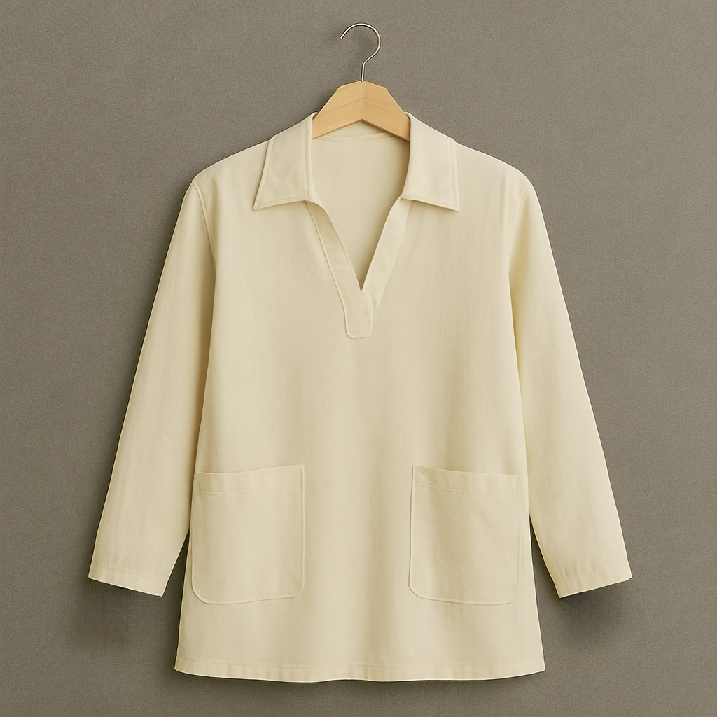 بلوز زنانه شیک آستین بلند مدل آروشا برند روی – Elegant women’s blouse Arusha model Rooy