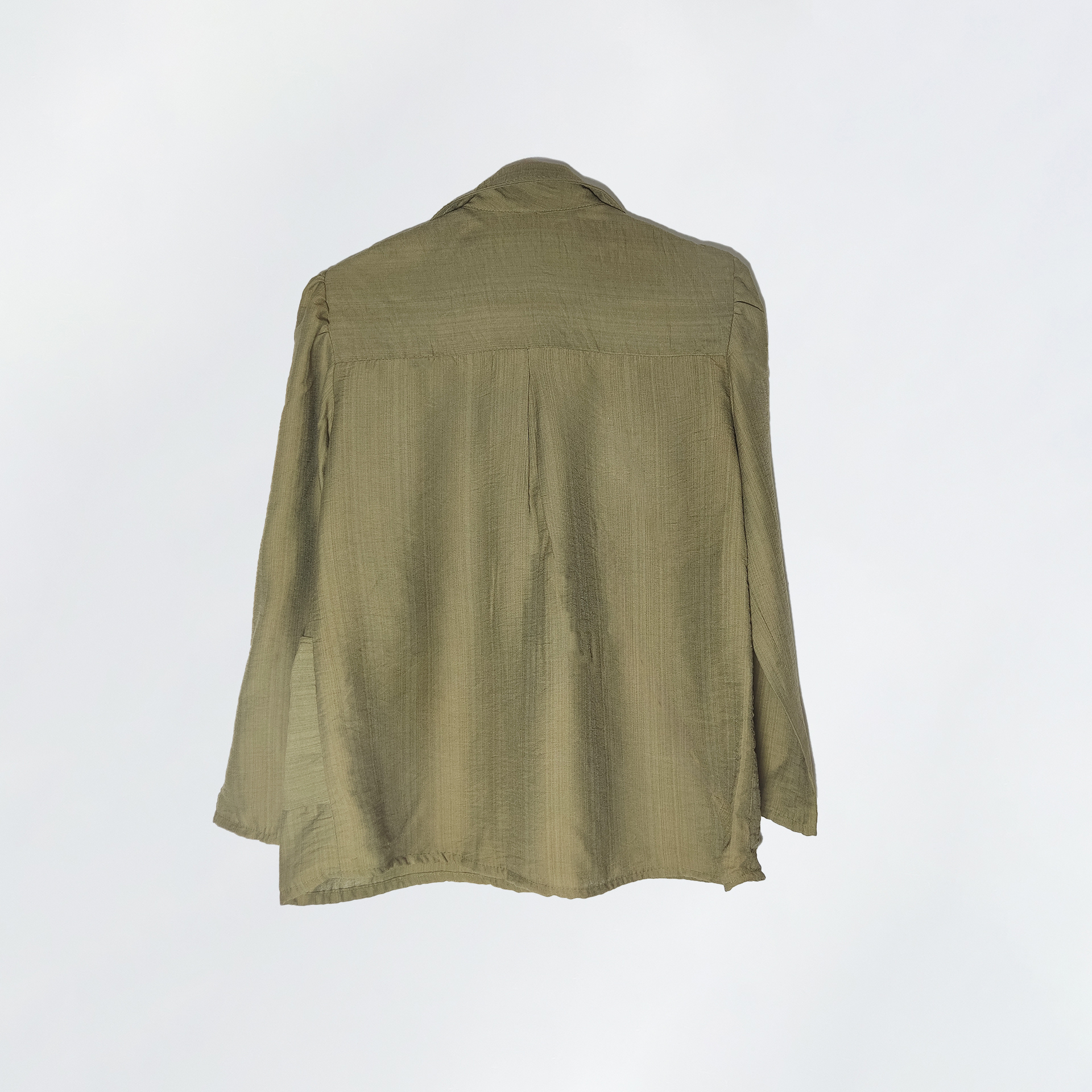 بلوز زنانه آستین بلند یقه برگردان مدل آروشا برند Roy – Roy women's long sleeve lapel blouse Arosha