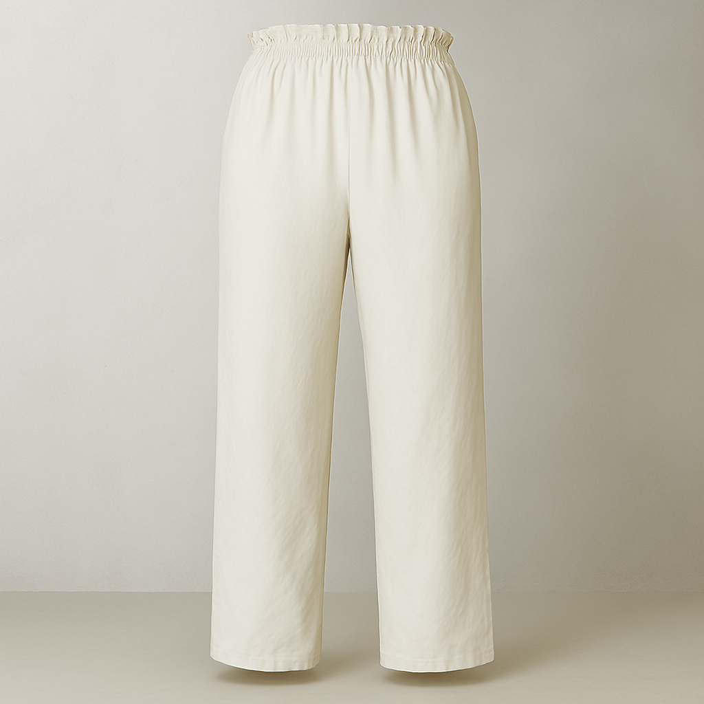 شلوار زنانه راسته مد روز با طراحی تمیز مدل آرام برند روی – Trendy Women's Straight Leg Pants Aram Roy