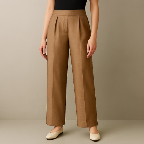 شلوار راسته زنانه شیک و راحت برای محل کار و مهمانی – Straight Women's Pants for Office & Party Sophia Roy