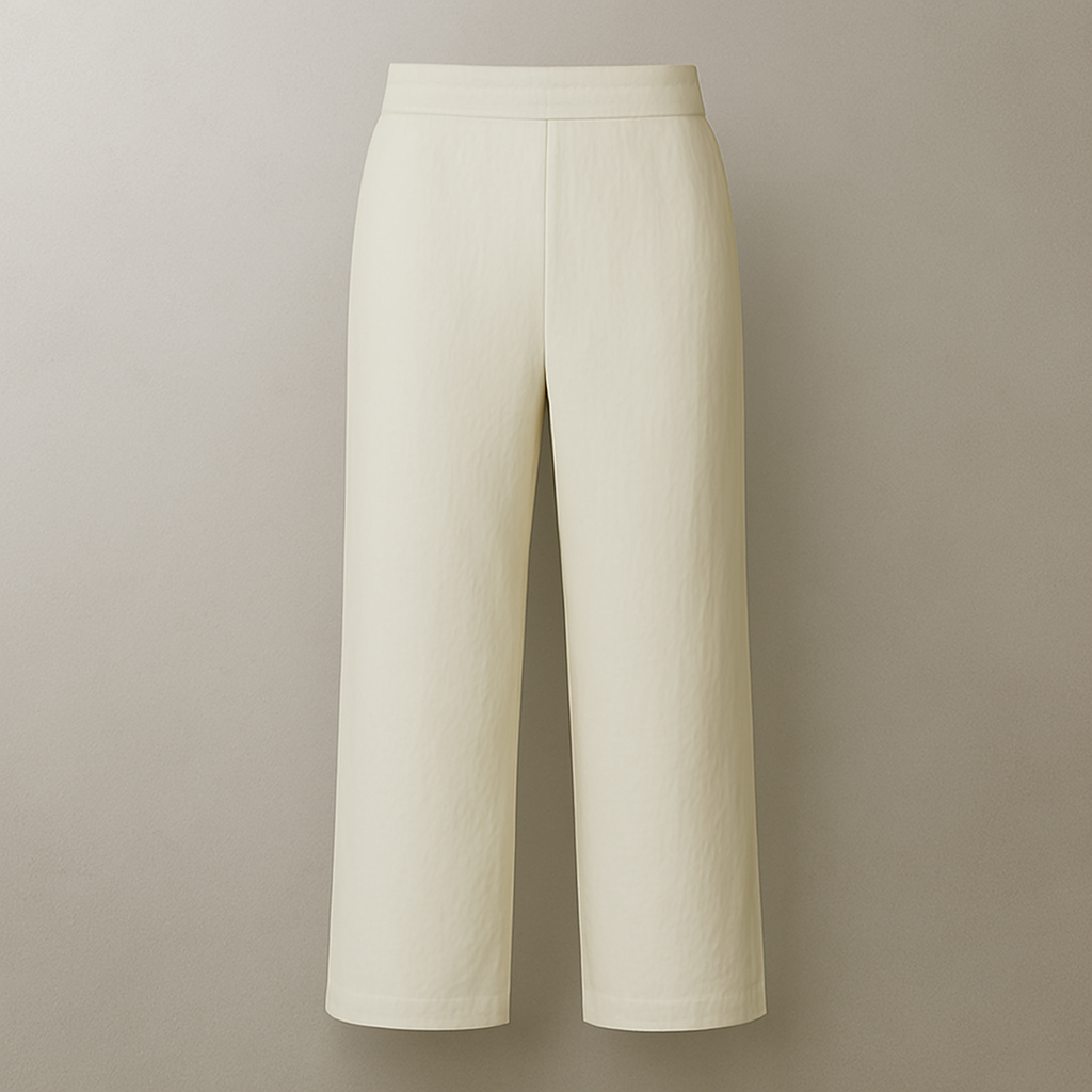 شلوار راسته زنانه پارچه‌ای نرم و ضدچروک – Soft Wrinkle-Free Women's Straight Trousers Sophia Roy