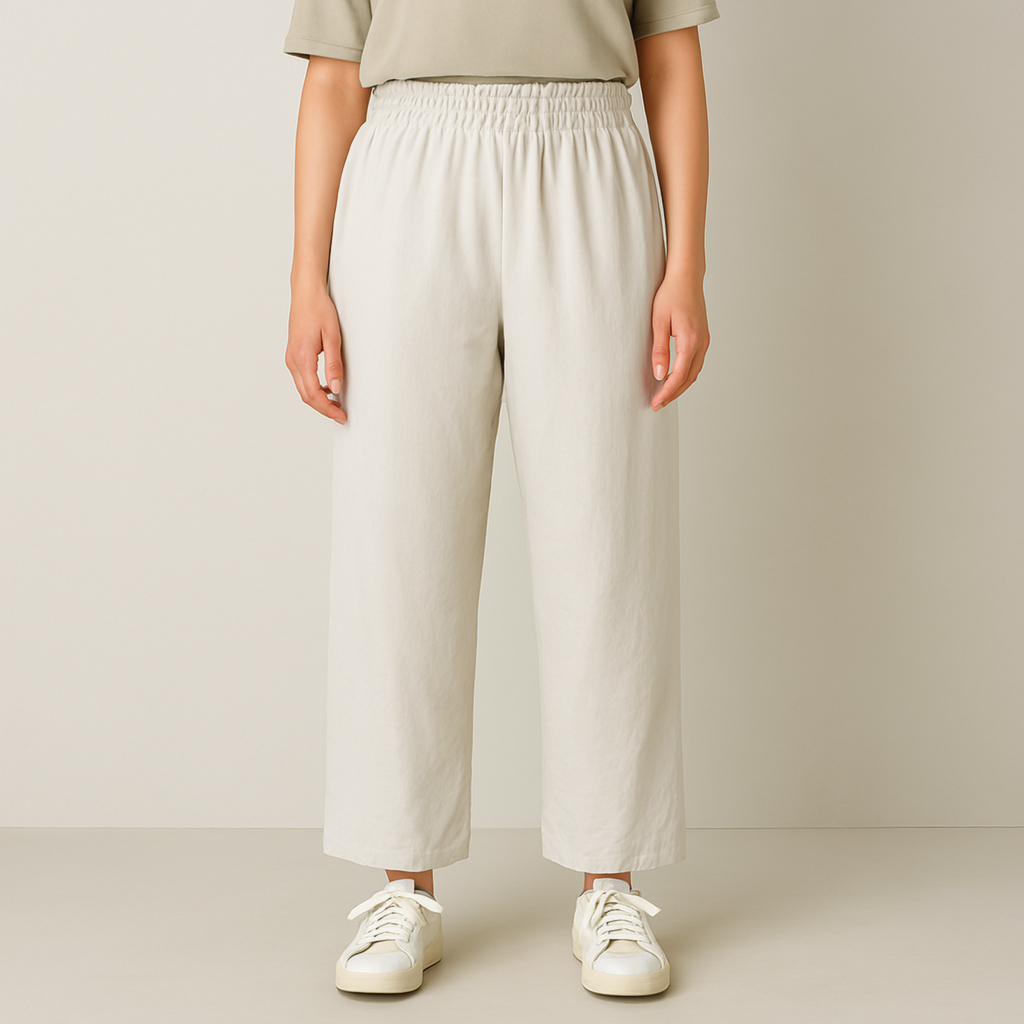 شلوار زنانه راسته مناسب استایل رسمی و روزمره مدل آرام برند روی – Women's Straight Pants for Formal & Casual Style Aram Roy